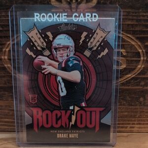 2024 Absolute Drake Maye Rookie Card Rock Out Patriots MVP?